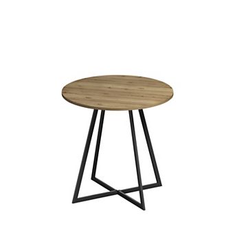 KWPZQEB 31.5 Inch Modern Round Dining Table for 2-4 people