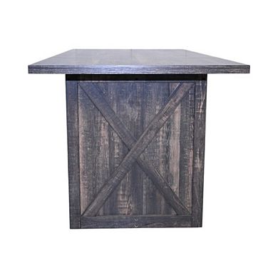 KWPZQEB 70.87Inch Farmhouse Dining Table for 6-8 People, Rectangular Wooden Kitchen Table