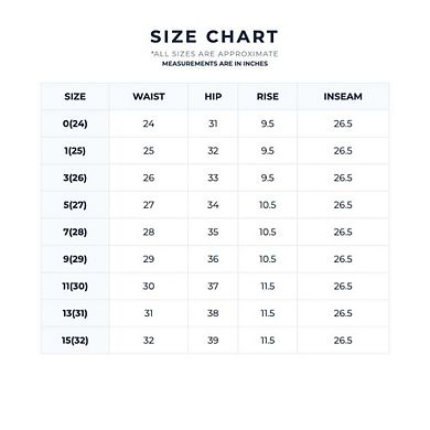 RISEN Tummy Control Mid Rise Crop Wide Front Slit Jeans