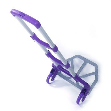 Portable Folding Hand Truck Dolly Aluminum Frame, Telescopic Handle