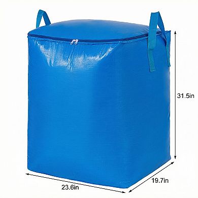 1 Pcs Clothes Storage, Storage Bag, Moving Bag for Organizing Comforter Closet Organizer with Handle
