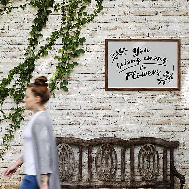 Rustic Walnut 16x24 Poster Frame for Artwork, Photos & Posters