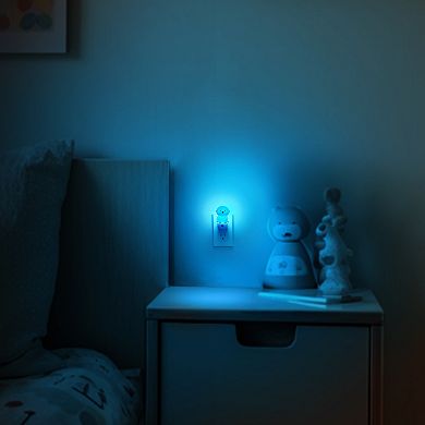 0.5W Integrated LED Dimmable Dog Night Light Color Changing Button Adjustable Dusk to Dawn 2 Pack