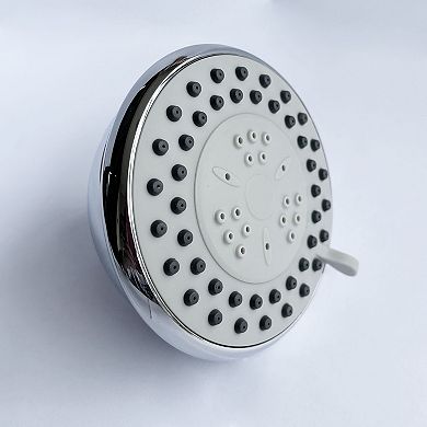 Multi Mode Shower Head with Adjustable Swivel Ball Joint Easy Clean Nozzles