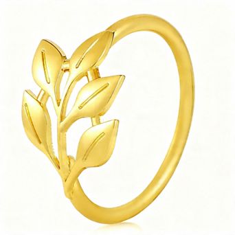 Napkin Rings Set of 12 Zinc Alloy Leaf Shaped Gold Plated Table Decor Wedding Party Gift