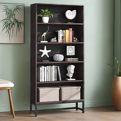 5-Tier Bookshelf for Home, Office, Classroom, Books, and Collectibles