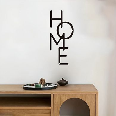 Unique Metal HOME Sign for Wall Decor, Housewarming Gift, or Cozy Room Accent