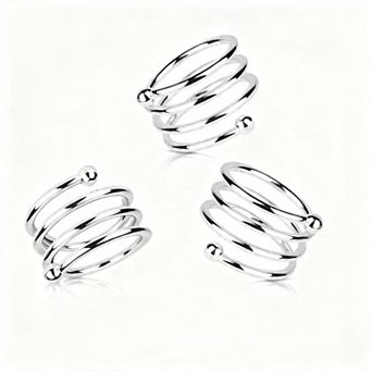 Napkin Rings Set of 8 Metal Easter Table Decor for Weddings Parties Family Dinners