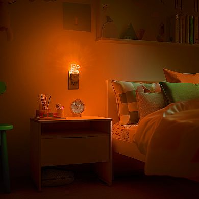 0.5 W Integrated LED Plug In Light Night Light RGB and Warm White 3000K Color Adjustable1 Pack