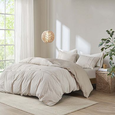 Organic Cotton Oversized Duvet Cover Set