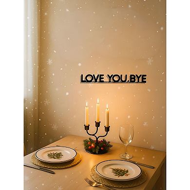 Versatile Metal Wall Hanging Ornament for Valentine’s, Easter, Thanksgiving, or Home