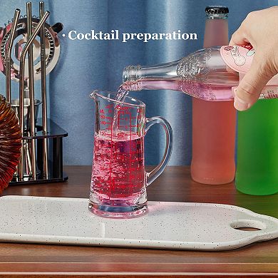 Glass measuring cup 5 ounces / 150 milliliters V-shaped spout