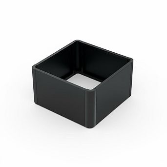 Metal Raised Garden Bed Planter Box, Outdoor Rectangular Plante,20"x 20" Open Base