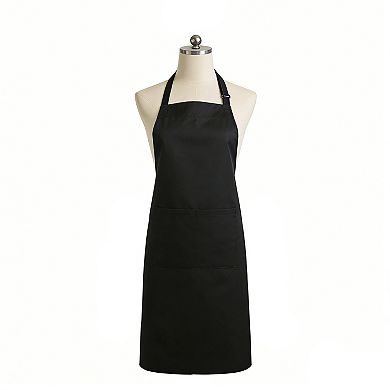 Women's Adjustable Neck Kitchen Apron with Front Pocket Lightweight Waterproof Cooking Apron Baking