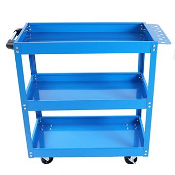 Tool Cart on Wheels, 3 tier Rolling Mechanic Tool Cart