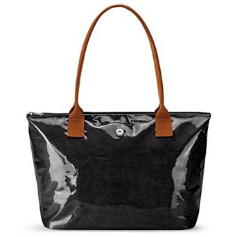 Women Nylon Tote Handbag Zipper Foldable