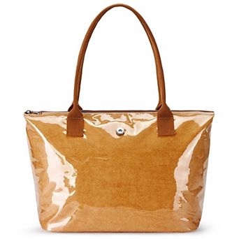 Women Nylon Tote Handbag Zipper Foldable