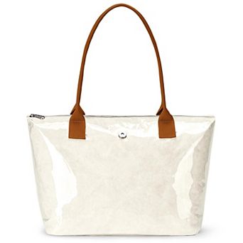 Women Nylon Tote Handbag Zipper Foldable