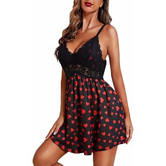 Ekouaer Night Gowns for Woman Wedding Lingerie Bride Cute Nightgowns Pajama Dress Babydolls