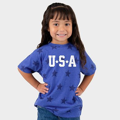 USA Stars - Toddler Short Sleeve Star Tee