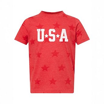 USA Stars - Toddler Short Sleeve Star Tee