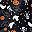 Black Halloween Print