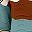 Lake Blue Colorblock
