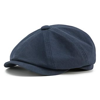 Men's Cotton Newsboy Flat Cap