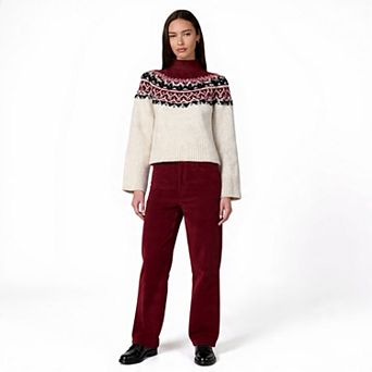 Women Relaxed Fit Knit Sweater