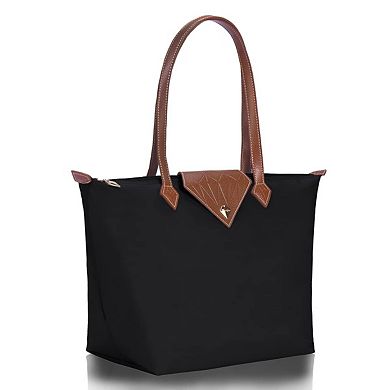 Women Tote Bag Waterproof Nylon Shoulder Beach Travel Work Shopping