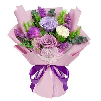 Preserved Flowers Bouquet Eternal Rose Gift