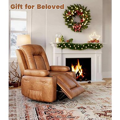 PU Leather Power Lift Recliner Chair Electric Sofa with Remote Living Room