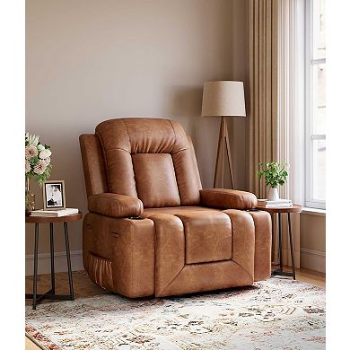 PU Leather Power Lift Recliner Chair Electric Sofa with Remote Living Room