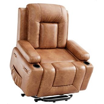 PU Leather Power Lift Recliner Chair Electric Sofa with Remote Living Room