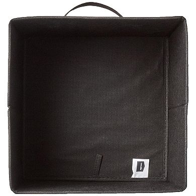 6-pack Collapsible Fabric Storage Cubes Organizer With Handles Gift Basket