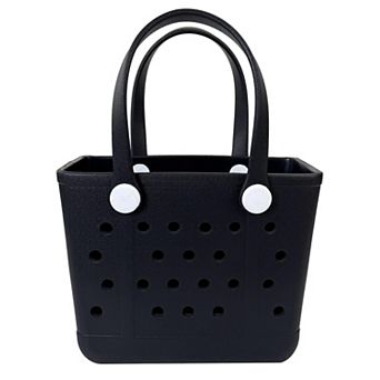 Rubber Beach Tote Gym Pool Sports Handbag