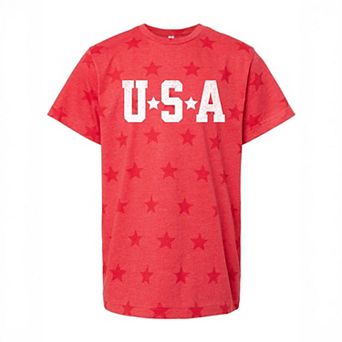 USA Stars - Youth Short Sleeve Star Tee