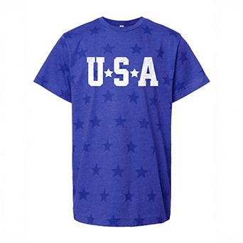 USA Stars - Youth Short Sleeve Star Tee