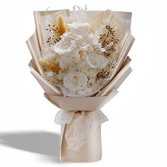 Everlasting rose bouquet for her birthday
