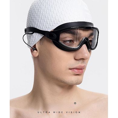 3 Pack Swim Goggles Anti-fog UV 180° Clear View Adult