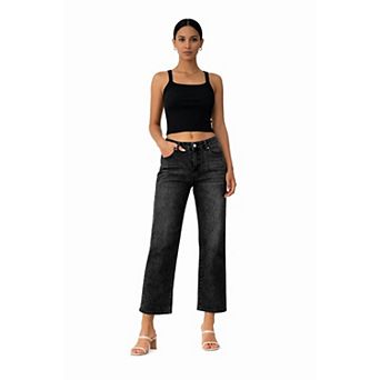 Women Stretch Ankle Length Jeans
