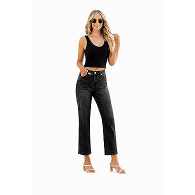 Women Stretch Ankle Length Jeans