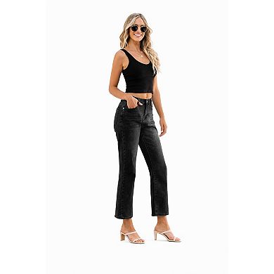 Women Stretch Ankle Length Jeans