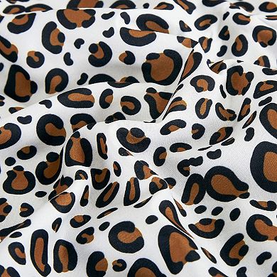 6-Piece Safari Animal Print Comforter Set