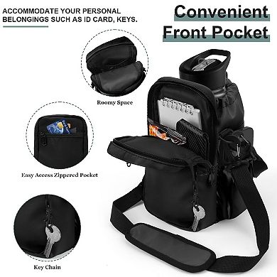 Water Bottle Holder Strap Insulation Carrier Crossbody Hiking