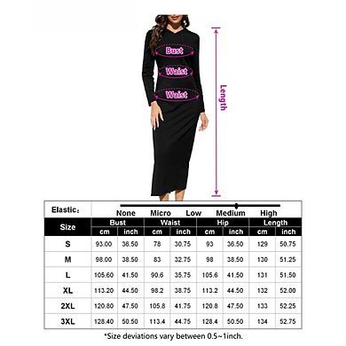 Women's Casual Long Dresses Long Sleeve Slim Pullover Maxi Hoodie Dress Sweatshirt