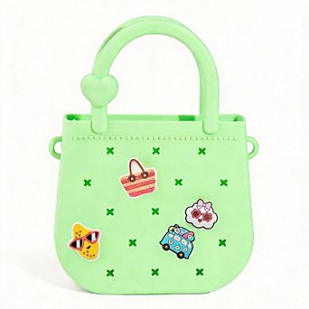 Silicone Tote Bag Beach Adjustable Strap Decorations Girl Woman