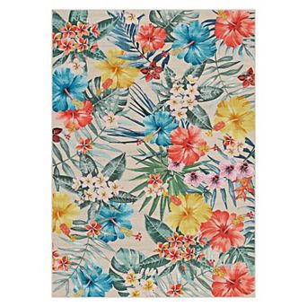 Floral Area Rugs, Washable Non Slip Modern Forest Runners Carpet Indoor Outdoor