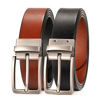 Reversible Italian Leather Belt Dress Casual