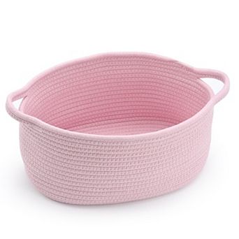 Woven Gift Basket Empty Decorative Storage Bin